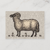 シープラムファームアニマルヴィンテージ 名刺 (裏面)