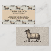 シープラムファームアニマルヴィンテージ 名刺 (正面/裏面)