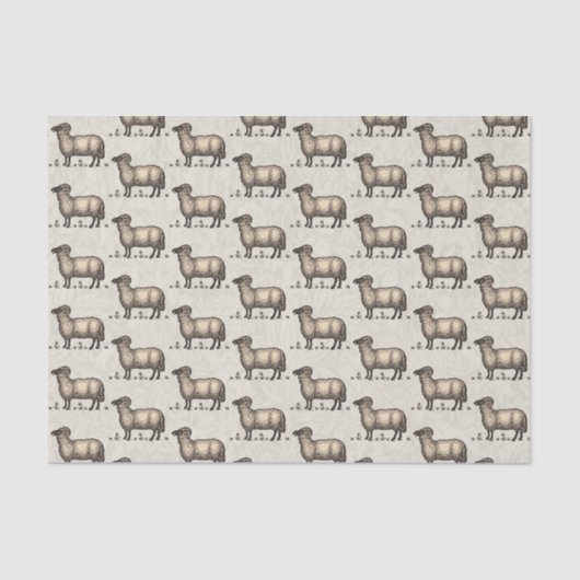 シープラムファームアニマルヴィンテージ 薄葉紙 (正面)