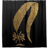 シープラント – ギリシャ海藻海ビーチ シャワーカーテン (正面)