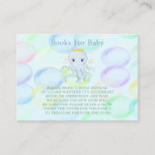 シープリンスタコの少年の本の下でベビー 名刺 (正面)