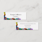 シープレスキルティング裁縫テーラードレスメーカー スキニー名刺 (正面/裏面)