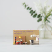 シープレス/ドレスメイキング/モダン裁縫 名刺 (スタンド正面)