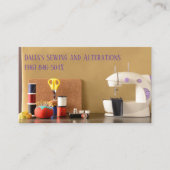 シープレス/ドレスメイキング/モダン裁縫 名刺 (正面)