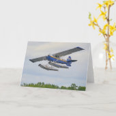 シープレーンノテカード カード (黄色い花)