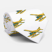 シープレーン漫画イラストレーション ネクタイ (ロール)