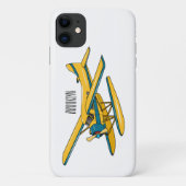 シープレーン漫画イラストレーション Case-Mate iPhoneケース (裏面)