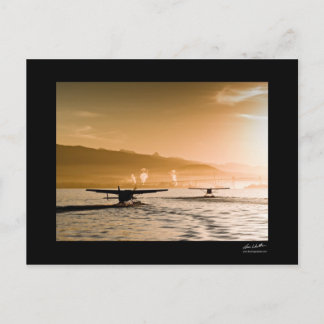 シープレーン – バンクーバー ポストカード