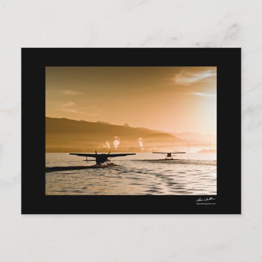 シープレーン – バンクーバー ポストカード (正面)