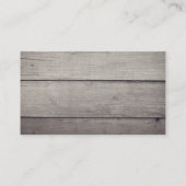 シープ素朴ベビーラムバーラップ 名刺 (裏面)