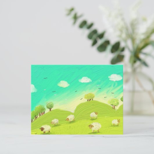 シープ ポストカード (スタンド正面)