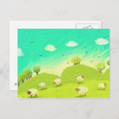 シープ ポストカード (正面/裏面)