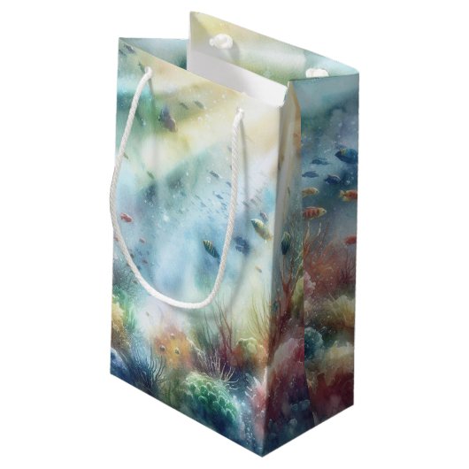 シーベイビーシャワーの下で スモールペーパーバッグ (裏面アングル)