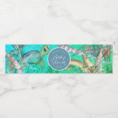 シーベイビーシャワーの下で ペットボトルラベル (シングルラベル)