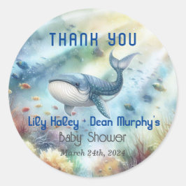 シーベイビーシャワーの下で ラウンドシール