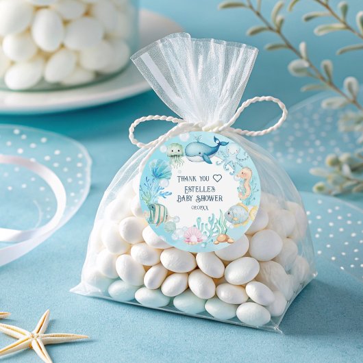 シーベイビーシャワーの下で ラウンドシール