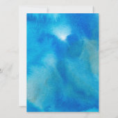 シーベイビーシャワーの下で 招待状 (裏面)