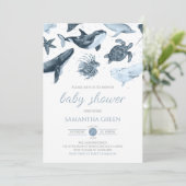 シーベイビーシャワーの下の少年 招待状 (スタンド正面)