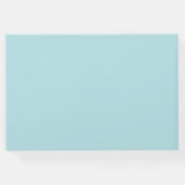 シーベイビーシャワーカワイイカスタムパステル ゲストブック (裏面)