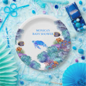 シーベイビーシャワー航海の海 ペーパープレート (パーティー)