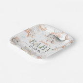 シーベビーシャワーガールピンク海 ペーパープレート (傾斜あり)