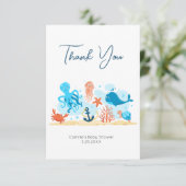 シーベビーシャワーサンキューカード サンキューカード (スタンド正面)