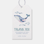 シーベビーシャワーメッセージカード ギフトタグ (正面)