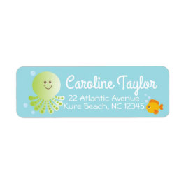 シーベビーシャワー住所 シール