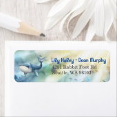 シーベビーシャワー差出人住所ラベル ラベル (インサイチュ)