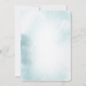 シーベビーシャワー招待状カード 招待状 (裏面)