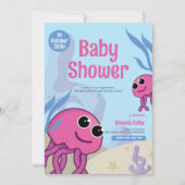 シーベビーシャワー招待状 招待状 (正面)