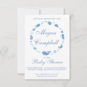 シーベビーシャワー招待状 招待状 (正面)