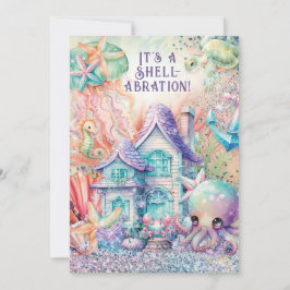 シーベビーシャワー招待状 招待状