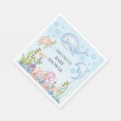 シーベビーシャワー紙ナプキンス スタンダードランチョンナプキン (角)