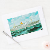 シーベルゲンスフィヨルド 長方形シール (封筒)