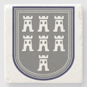 シーベンビュルゲン ストーンコースター (正面)