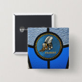 シーベ独身のーのロゴ 缶バッジ (正面&裏面)