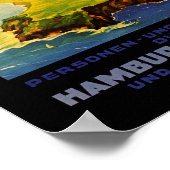 シーペリンが～を海と陸の上に旅する ポスター (角)