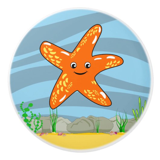 シーホエールセラミックのノブの下 セラミックノブ (正面)