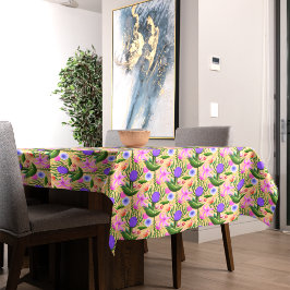 シーホリーとユリの秘密の庭 テーブルクロス