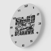 シーホークラウンド(大)壁時計 ラージ壁時計 (傾斜)