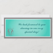 シーホースいかり搭乗券結婚式招待状 招待状 (裏面)