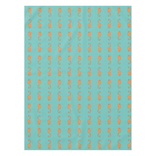 シーホースかわいこちゃん テーブルクロス (正面)