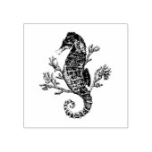 シーホースとサンゴ ラバースタンプ (インプリント)