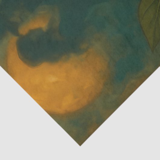 シーホースとハイビスカスの航海のファンタジーデコパージュ 薄葉紙 (詳細)