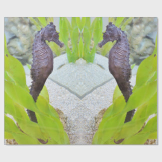 シーホースのギフトラップ ラッピングペーパー