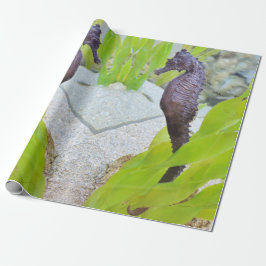 シーホースのギフトラップ ラッピングペーパー