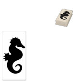 シーホースのシルエットアートスタンプ ラバースタンプ (押印)