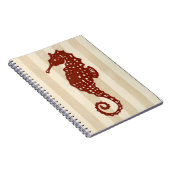 シーホースのシルエット ノートブック (右側)