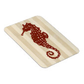 シーホースのシルエット マグネット (右側)